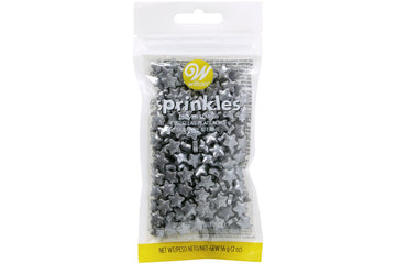 Wilton Sprinkles - Silver Stars - 56g