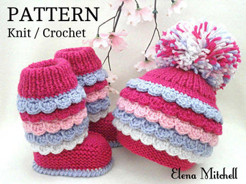 Knit Crochet Baby Hat Baby Uggs Pattern