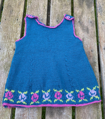 Baby Dress With Flowers
