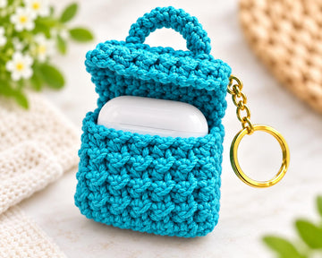 Crochet iPod Bag Keychain Pattern PDF + Video Tutorial