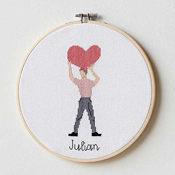 Rico Figurico You Rock My World Cross Stitch Kit