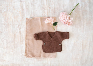 Cutie Pie Cardigan in Rowan Cotton Wool (FR) - RB001-00005-FRP - Downloadable PDF