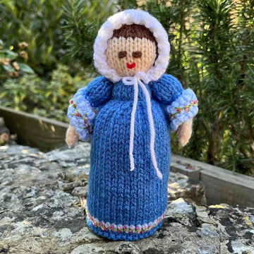 Caroline - An 1808 Regency Doll Knitting Pattern - Toy Knitting Pattern