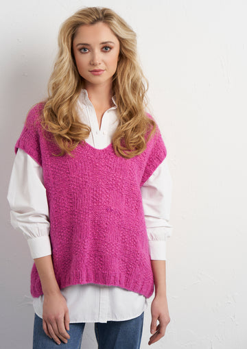 Clipper Slipover in Rowan Brushed Fleece - RTP004-0014-ENPFRP - Downloadable PDF