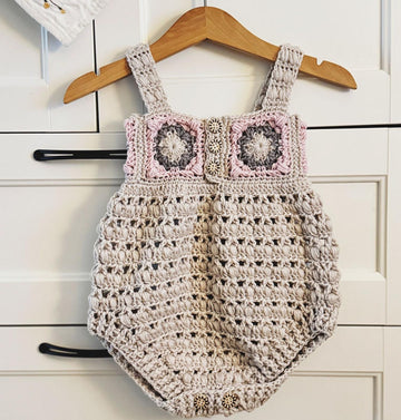 Prairie Bloom Granny Romper