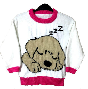 Cute Sleeping Puppy Jumper