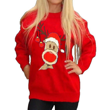 Christmas Rudolph Reindeer Jumper #15