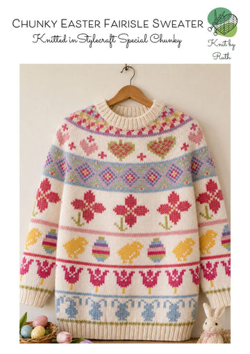 Chunky Easter Fairisle Sweater
