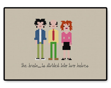 Dr. Katz Professional Therapist - PDF Cross Stitch Pattern