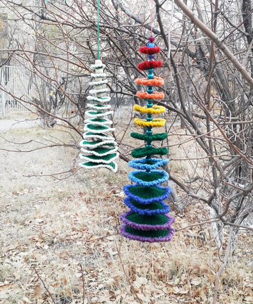Christmas Tree wind spinner