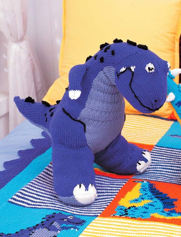 T-Rex Toy in Patons Canadiana