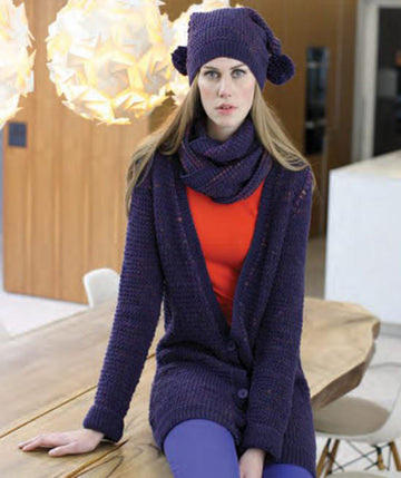 Cowl and Hat in Schachenmayr Merino Extrafine 120 - S8927
