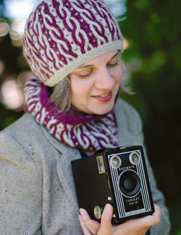Pentucket Hat & Cowl in Juniper Moon Farm Herriot - Downloadable PDF