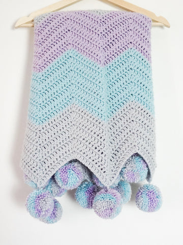 Chunky Zig-Zag Blanket