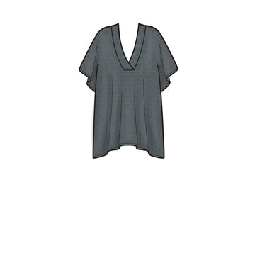 Simplicity S9018 Misses Pants, Knit Vest, Dress or Top - Paper Pattern, Size A (XXS-XS-S-M-L-XL-XXL)