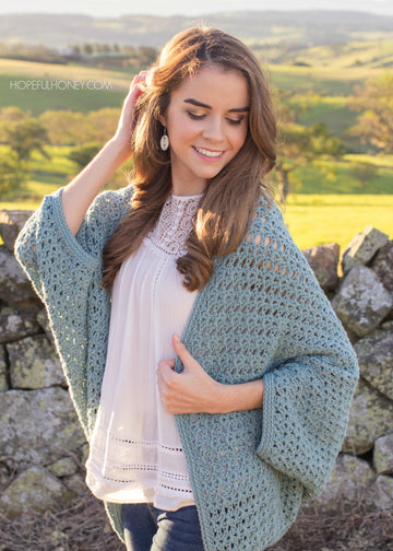 Harbor Haze Cocoon Sweater