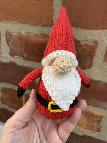 Christmas Gonk knitting pattern
