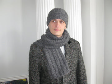 Male tweed set