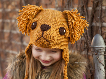 Leo The Labrador and Golden Retriever Hat