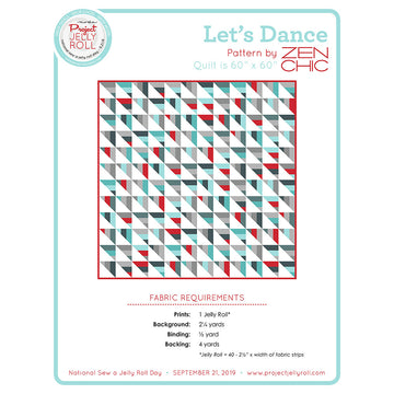 Moda Fabrics Let’s Dance Quilt - Downloadable PDF