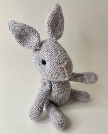 Rabbit knit toy