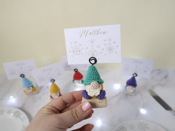 Gnome Place Card Holders