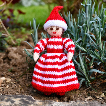 Heidi - Christmas Elf Folk Doll Knitting Pattern