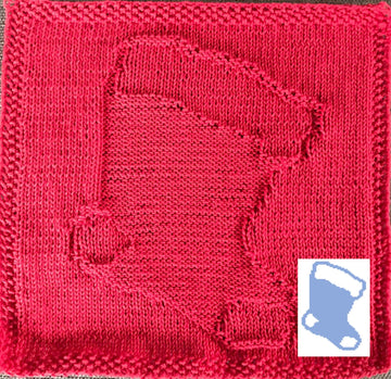 Nr. 227 – 19 – 12. Christmas Stocking 65 stitches