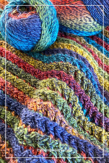 3D ZigZag Waffle Throw
