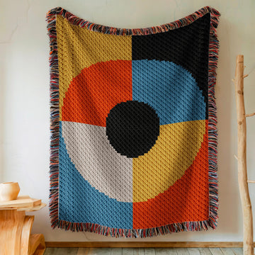 Bauhaus Circle C2C Crochet Pattern