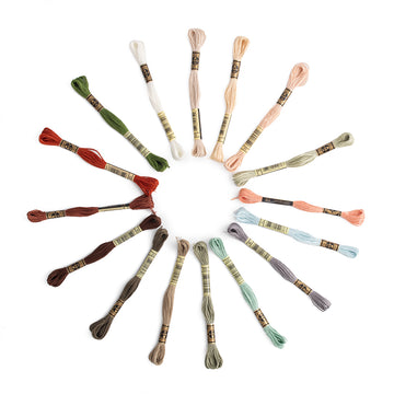 DMC Stranded Cotton Earthy Tones 16 Colour Pack