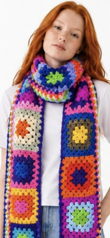 Mistletoe Crochet Scarf