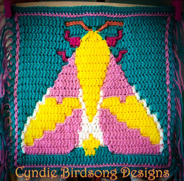 Rosy Maple Moth square