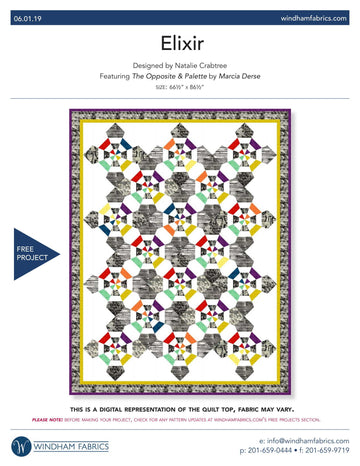 Windham Fabrics Elixir - Downloadable PDF