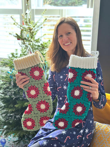 Poinsettia Stocking