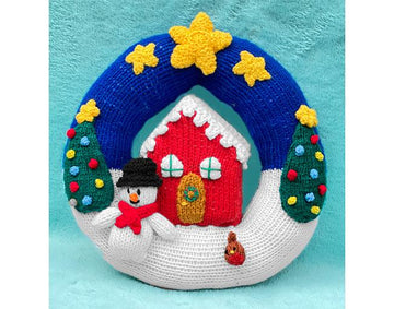 Christmas Eve Wreath 22 cms decoration