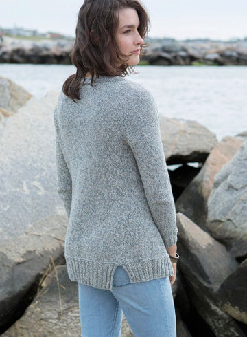 Bly Cardigan in Berroco Indigo - Downloadable PDF
