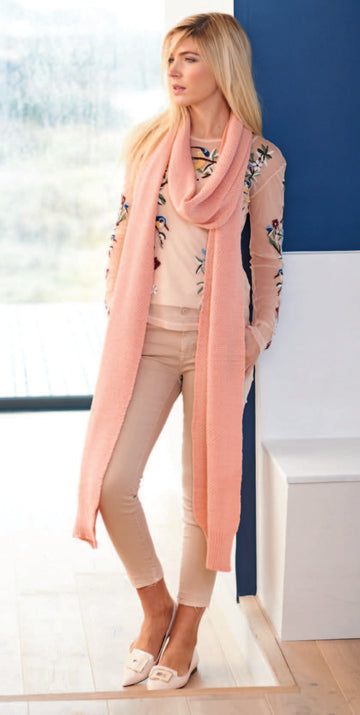Poncho, Wrap and Scarf in Rico Essentials Merino DK - 634 - Leaflet