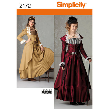 Simplicity Women's Costume 2172 - Sewing Pattern