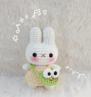 Mini Bunny with Frog Crossbody Bag