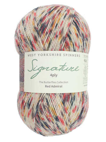 West Yorkshire Spinners Signature 4ply Butterflies