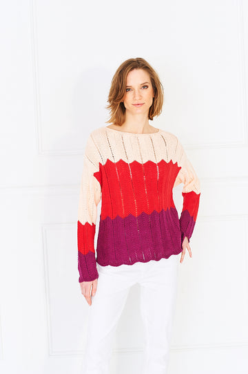 Sweater & Top in Stylecraft Naturals Bamboo & Cotton DK - 190/9991 - Downloadable PDF