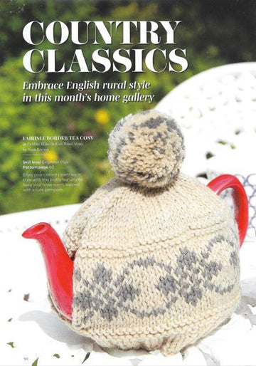 Fair Isle Border Tea Cosy