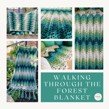 Walking Through the Forest Blanket
