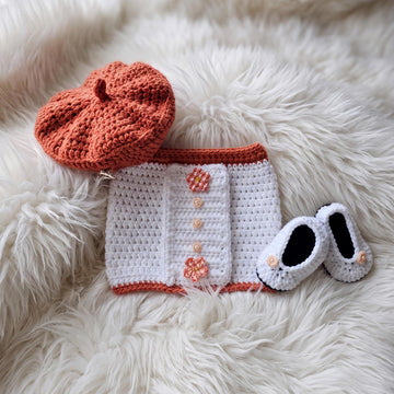 Girls Skirt & Hat Set