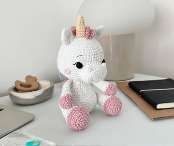 Unicorn Amigurumi Crochet Pattern PDF – Unicorn Soft Toy, Stuffed Animal Tutorial