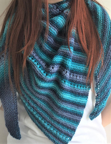 'Sapphire' Scarf Shawl
