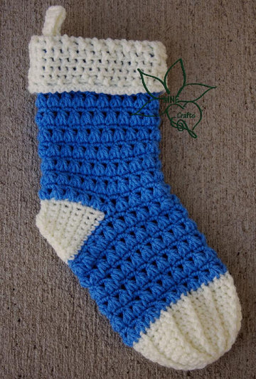 Christmas Peaks Stocking