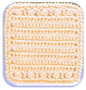 Baby Clusters Washcloth