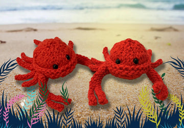 Crab Knitting Pattern